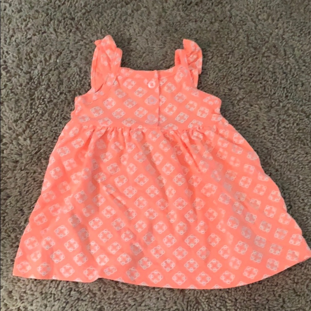 Orange dress size 3 months 3/$15 bundle!